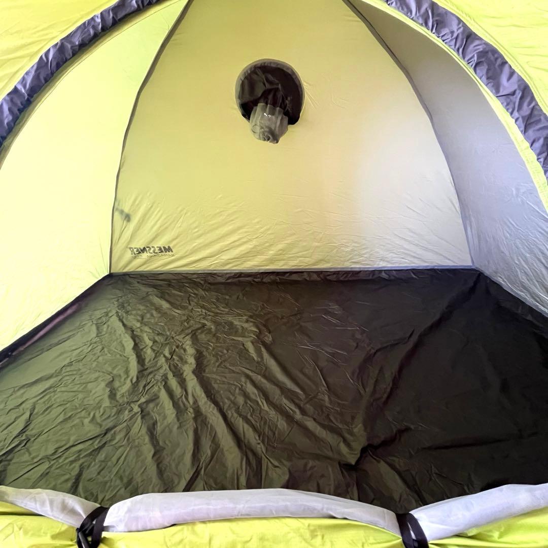 ソロ　デュオ　ドームテント　メスナーテント 2〜3人用　別売りグランドシート付き
