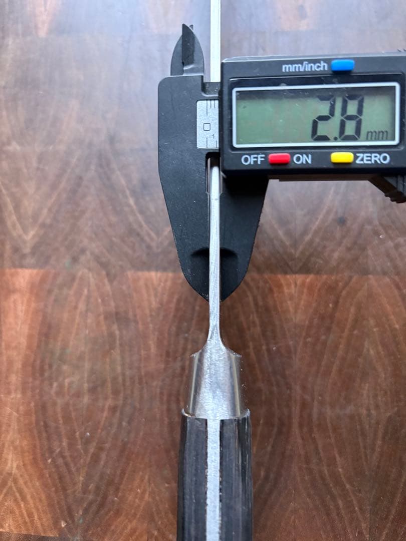 杉本　CM2127 切付　牛刀　270mm 9寸　包丁　合金　ステンレス　洋包丁