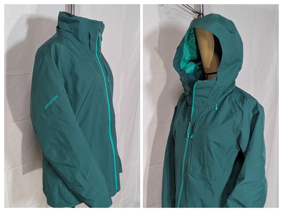 ②Patagonia スキーウエア　上(S)/下(XS) セット 　美品！