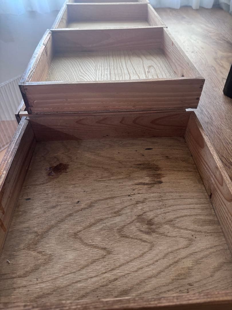 アンティーク引き出し棚 33×57×34