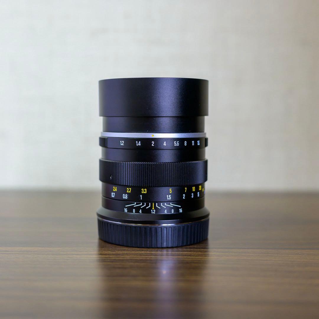 7artisans 50mm F1.2 単焦点レンズ aps-c zマウント