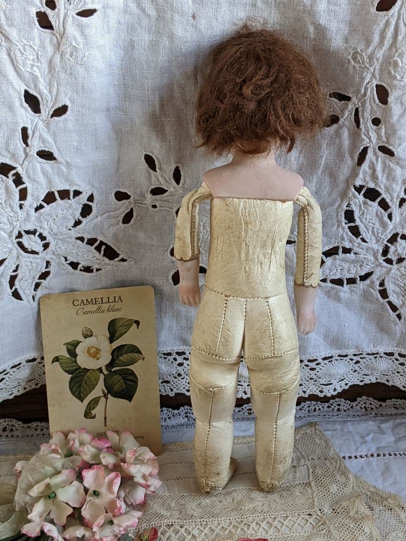 【c】アンティークビスクドール　ケストナー　約28cm