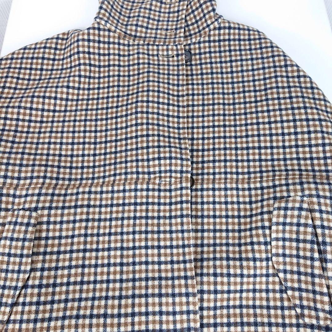 a870 SHIPS any リバースタンドカラーポンチョ ショー