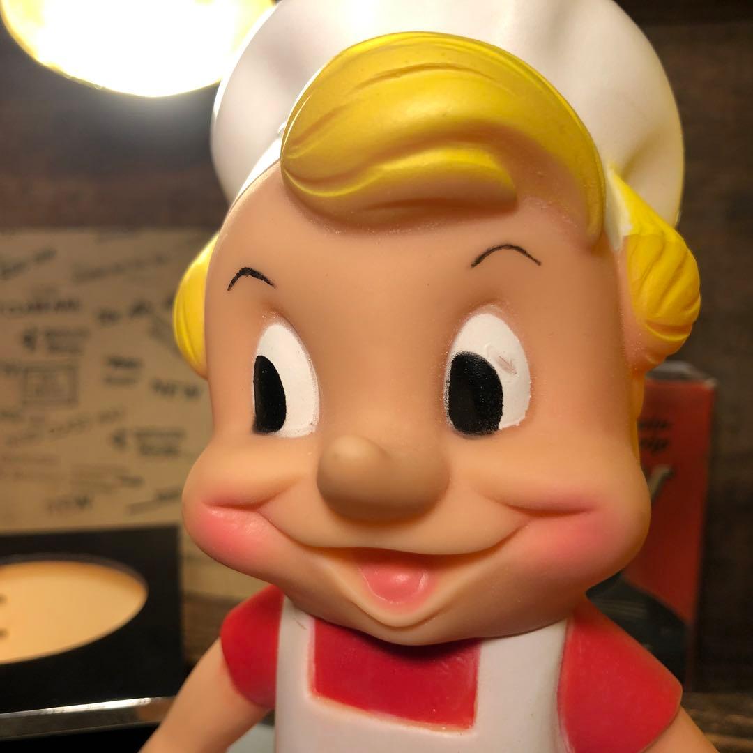 1974年　ケロッグ　ソフビ　箱入り Kellogg's Snap 腕下げ　レア