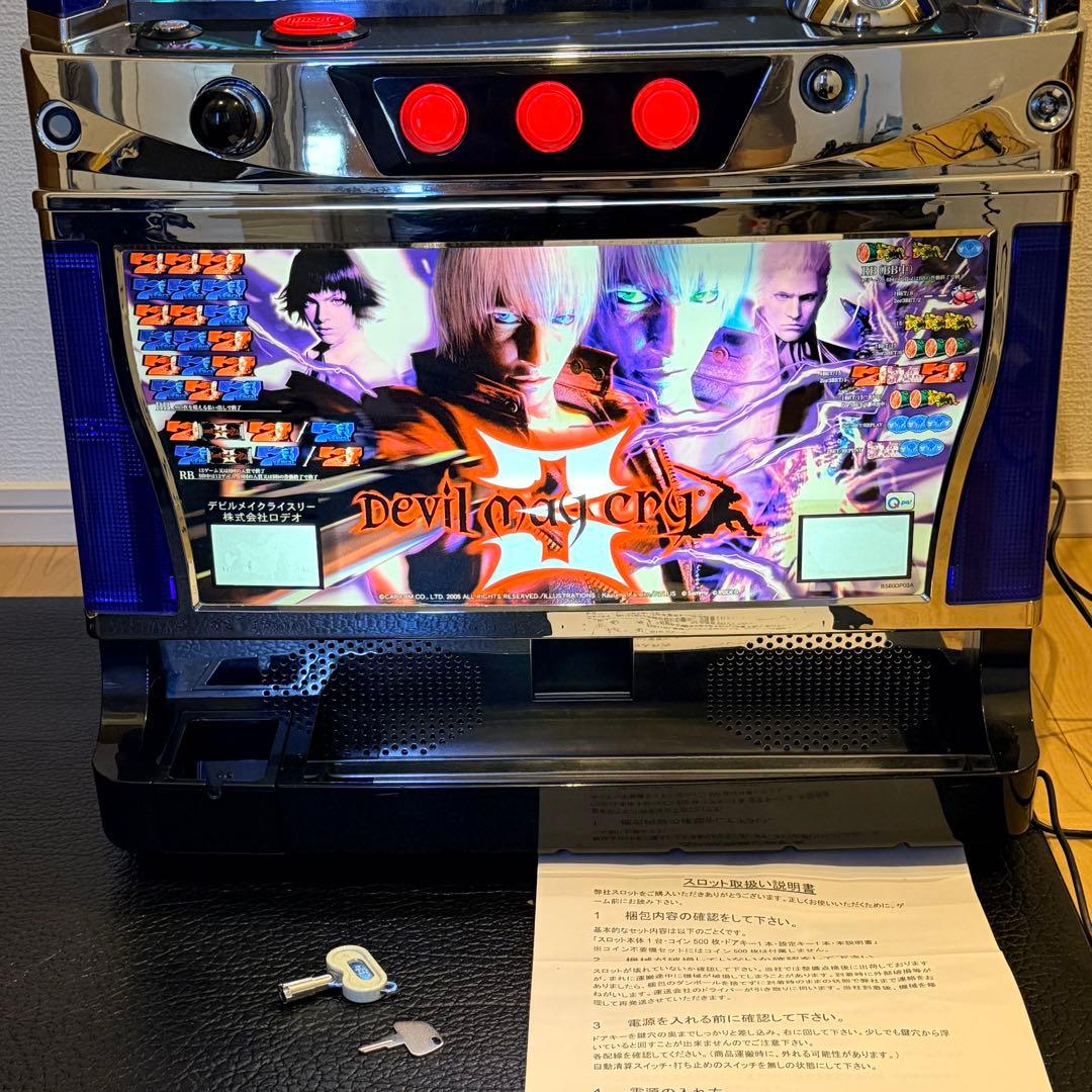 美品✨パチスロ実機 デビルメイクライ3 5号機 不要機 無段階音量調整