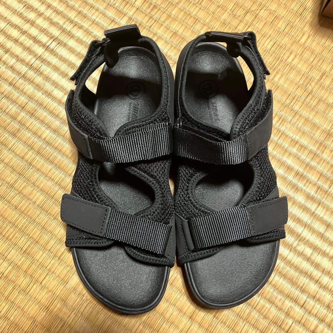 SIDAS シダス 3D SANDAL SOIL BLACK 24.0cm