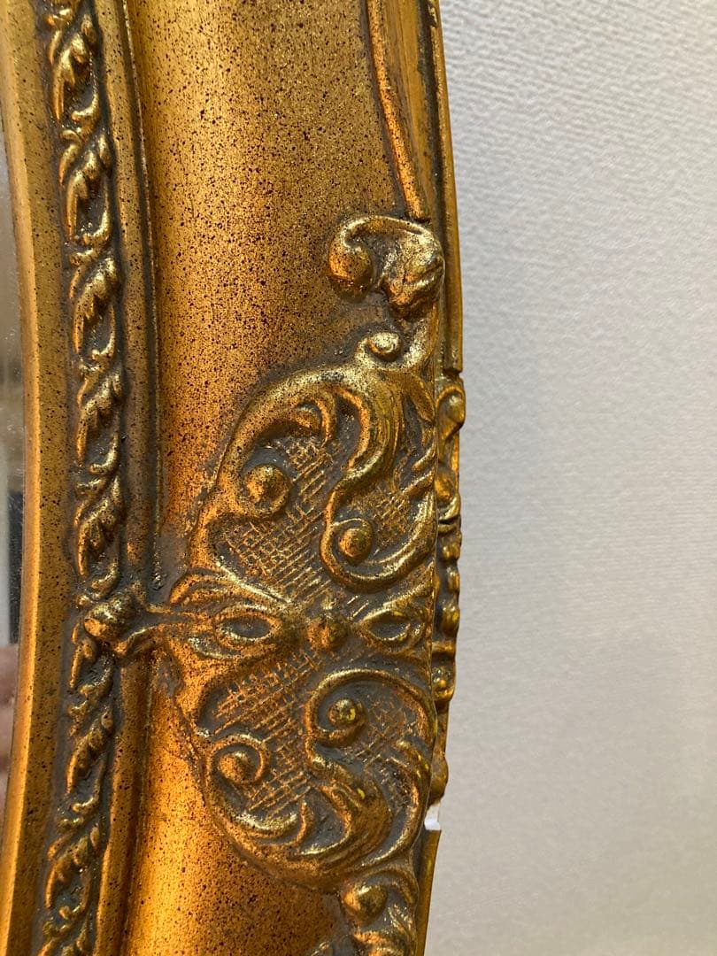 メロディー　高級 アンティーク ミラー 鏡 額縁 クラッシック ビンテージ