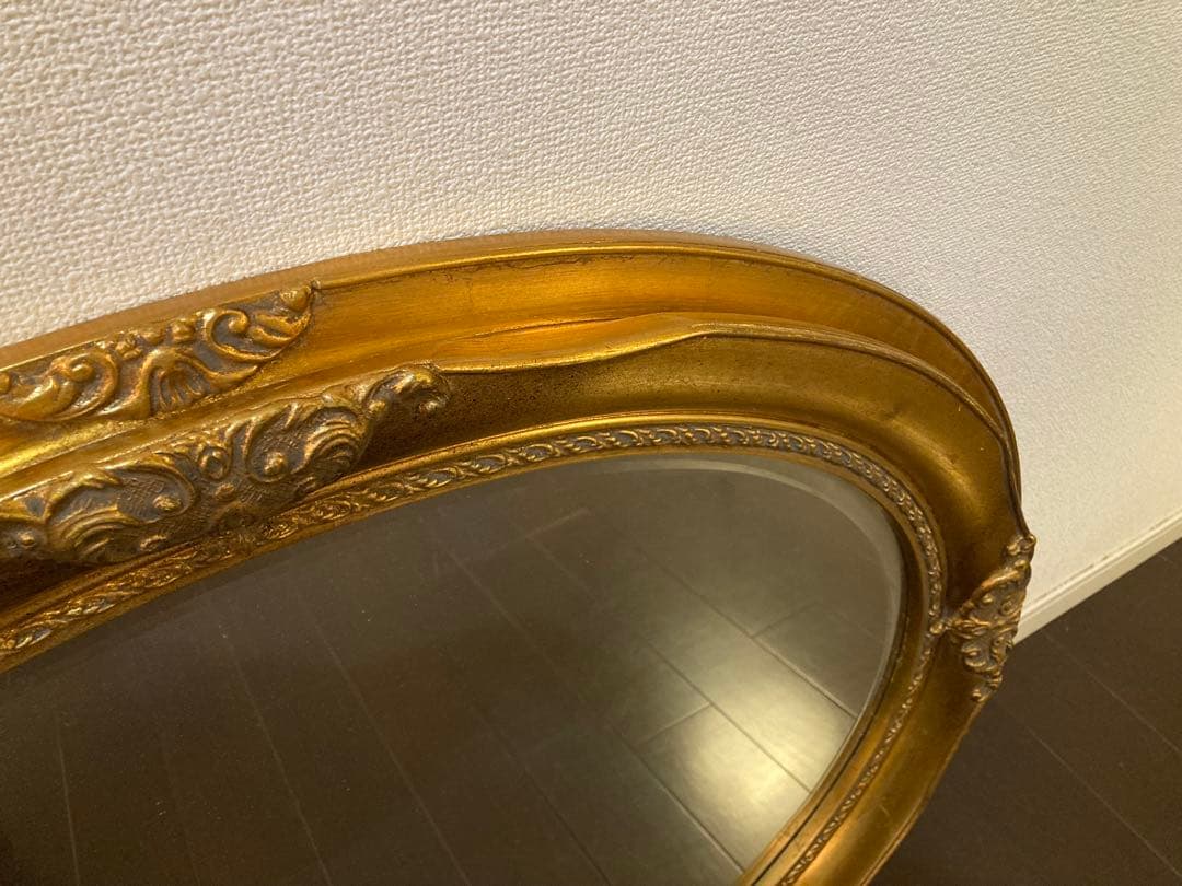 メロディー　高級 アンティーク ミラー 鏡 額縁 クラッシック ビンテージ