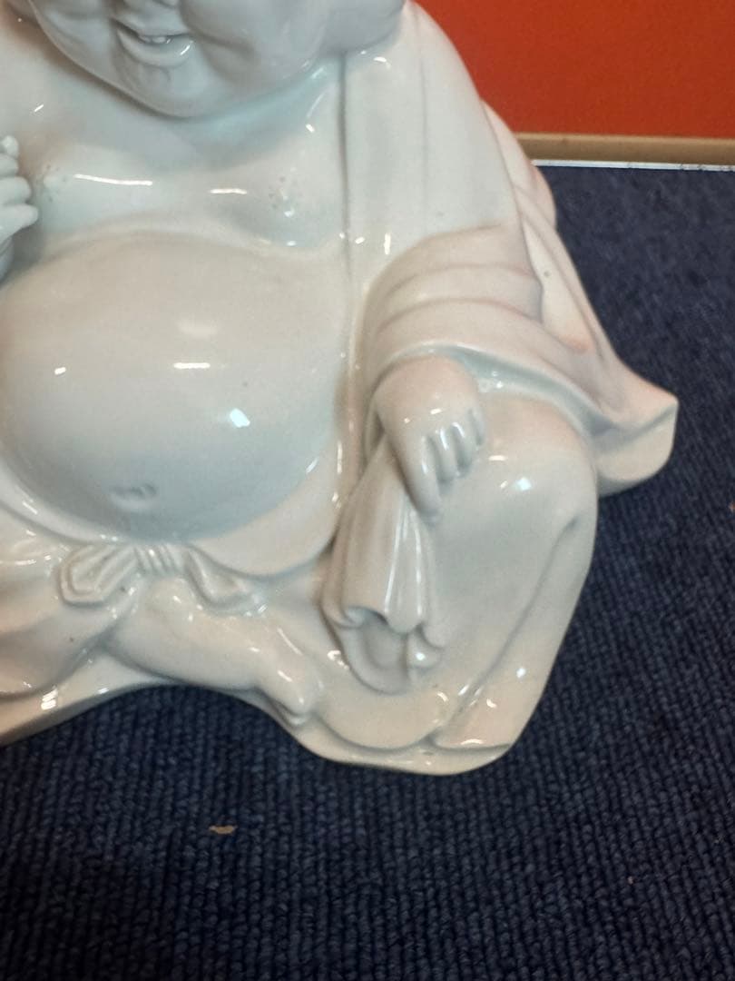 2061 平戸　白磁　布袋様　七福神　春画　美人画　縁起物　置物　古美術