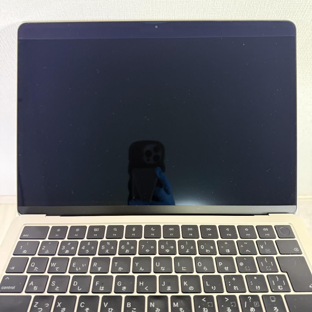 【美品】MacBookAir 13in M2 256GB AppleCare付