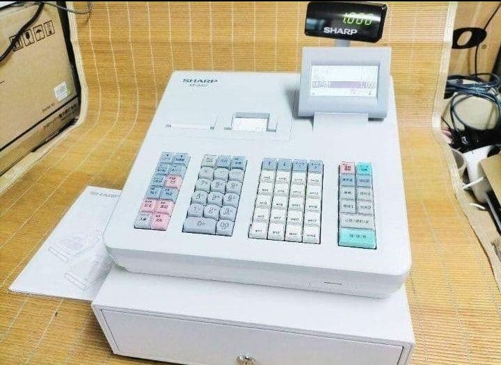 シャープレジスター　XE-A407　PC連携売上管理　上位機種　060100