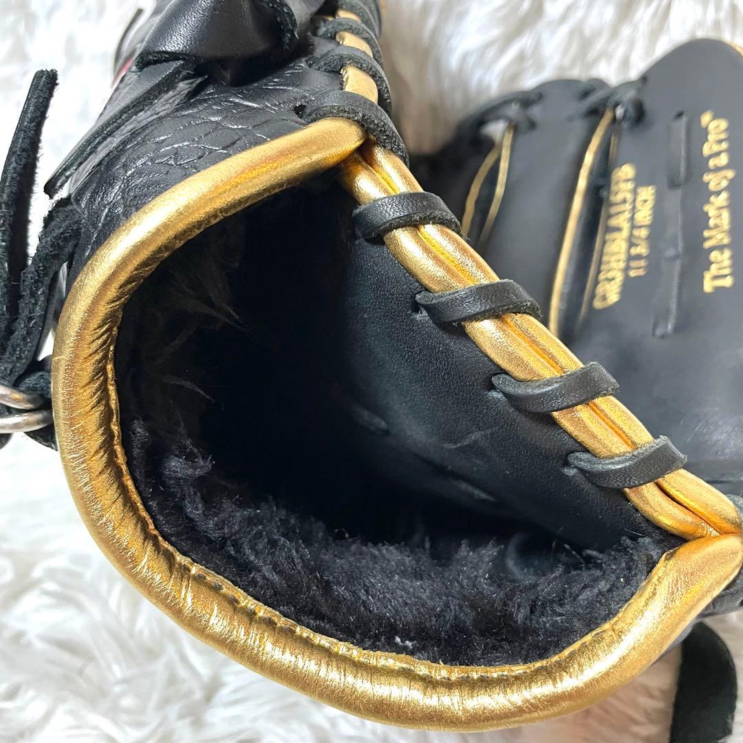 【極美品】ローリングス 軟式 投手用グローブ 本革GR3HBLA15FB