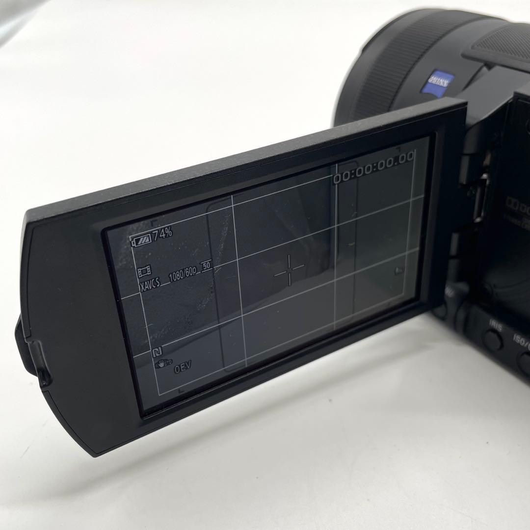 ソニー FDR-AX700 デジタルカメラレコーダー 4K ハンディカム 稼働品