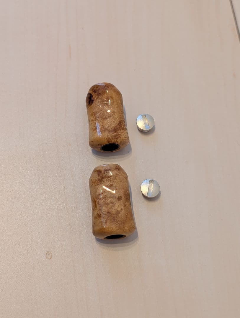 わたらせ樹脂工房 シマノ左用 ハンドルノブ　2個セット