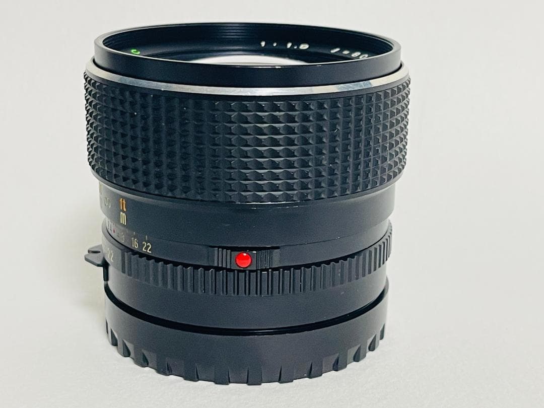 動作良好 MAMIYA マミヤ SEKOR C 80mm F1.9 単焦点レンズ