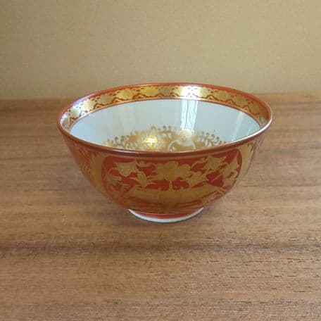 A 108 金蘭手 鳳凰絵 ・ 永楽和全作 ( 未使用品 )