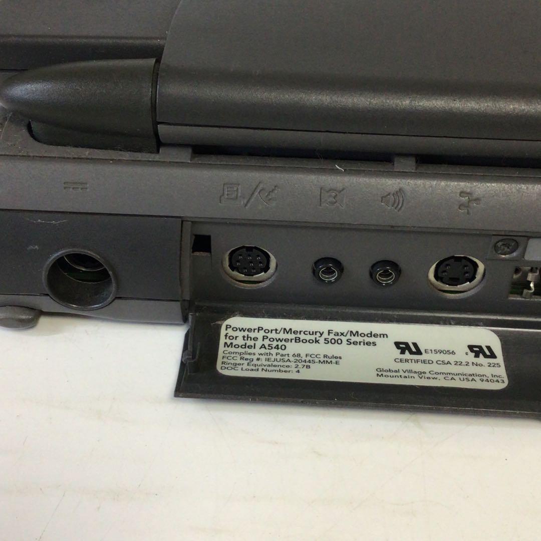 Apple PowerBook 540 本体 ケーブル　付属品