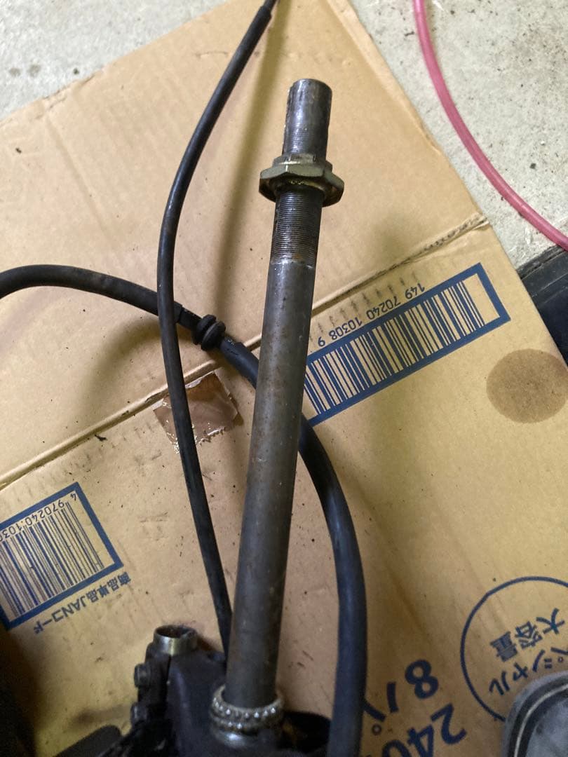 ライブディオZXホイール 金サス前後セットキャリパーステムマスターフルセット