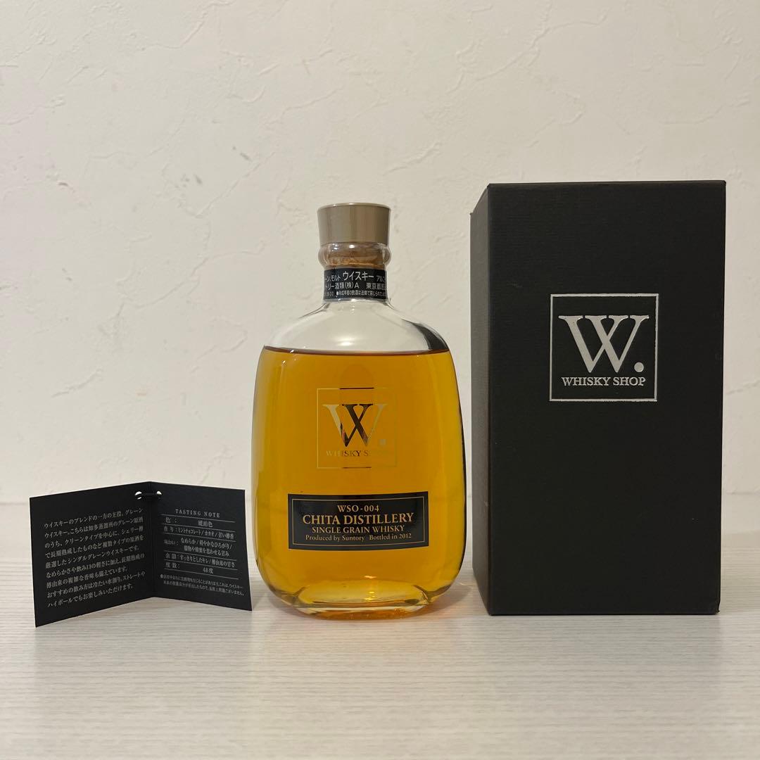 ウイスキーショップW WSO-004 知多　1500本限定　新品未開封　箱付き