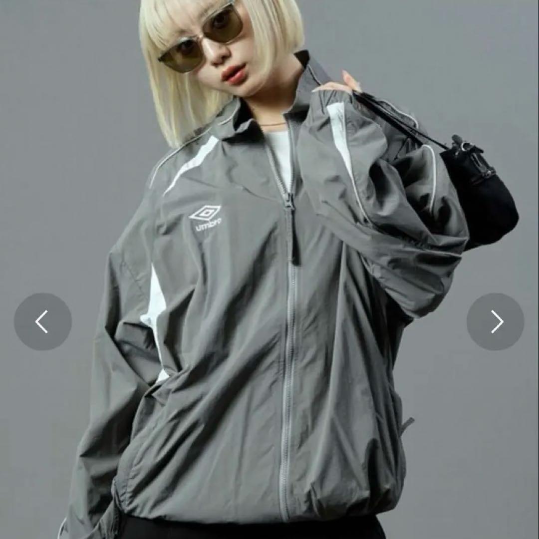 Umbro ジャージ　上下セット　M グレー