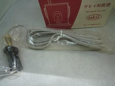新品未開封未使用　タキイ　和裁電化鏝　和裁こて　和裁コテ　未開封鏝２本付