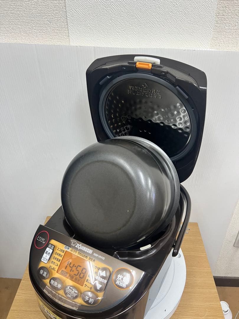 象印 IH炊飯ジャー NW-VH10 5.5合 ブラウン 2022年製