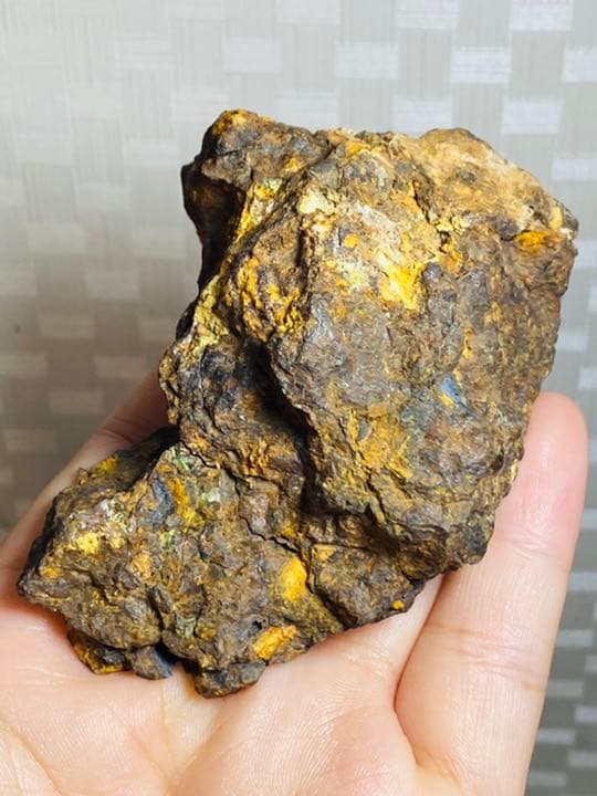 パラサイト隕石　253g セリコ隕石原石　希少　Bigサイズ メテオライト