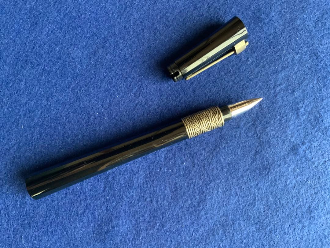 ウォーターマン　セレニテ　ブラック　18金シルバートリム