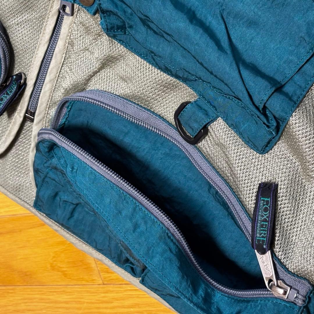 FoxFire　旧ロゴ　フォックスファイヤーフィッシングメッシュベスト　X L