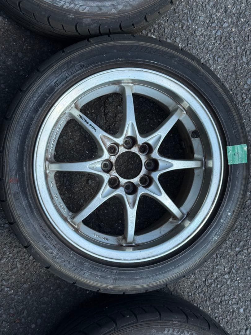 【さらに値下げ中！】RAYS ENGINEERING 15インチホイールセット