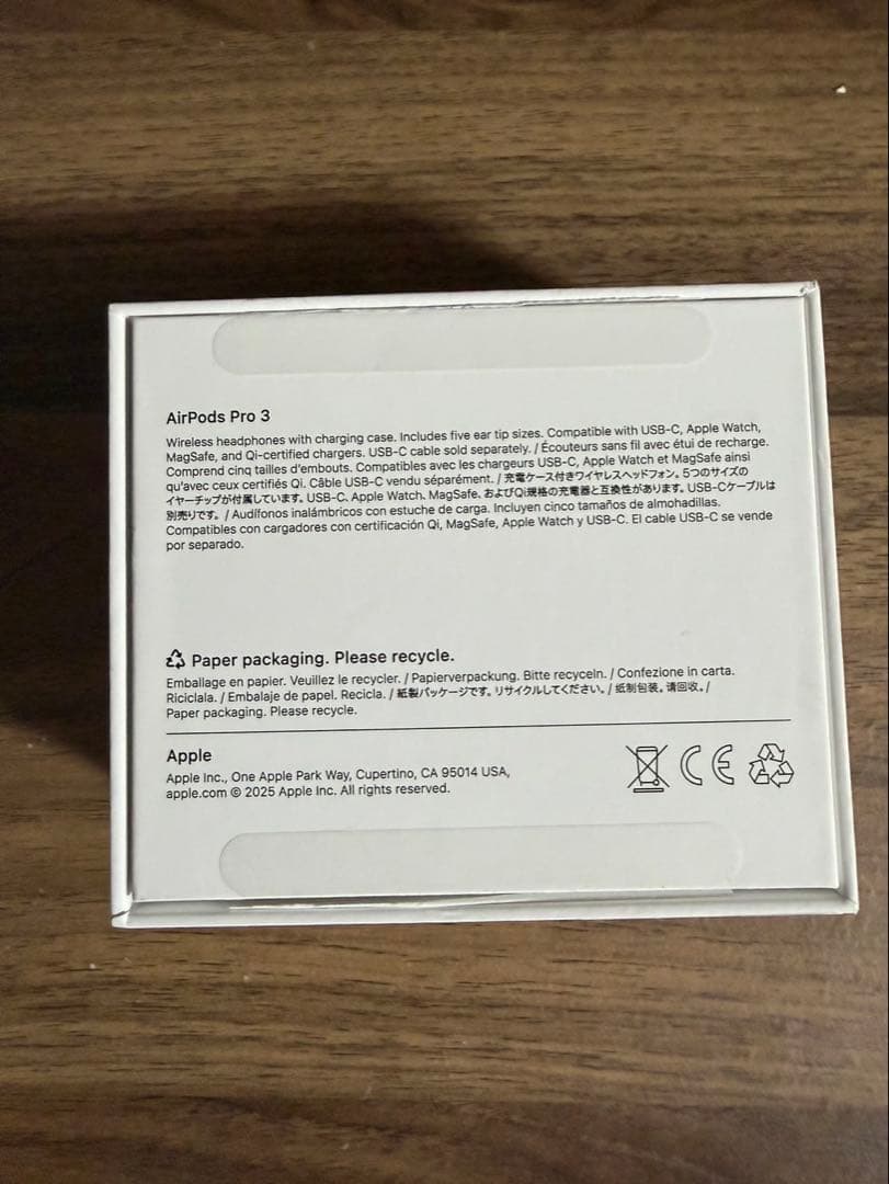 AirPods Pro 3 本体 【数回使用】