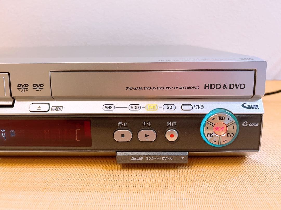 【VHS/DVD/HDDダビング可能】Panasonic DMR-EH73V