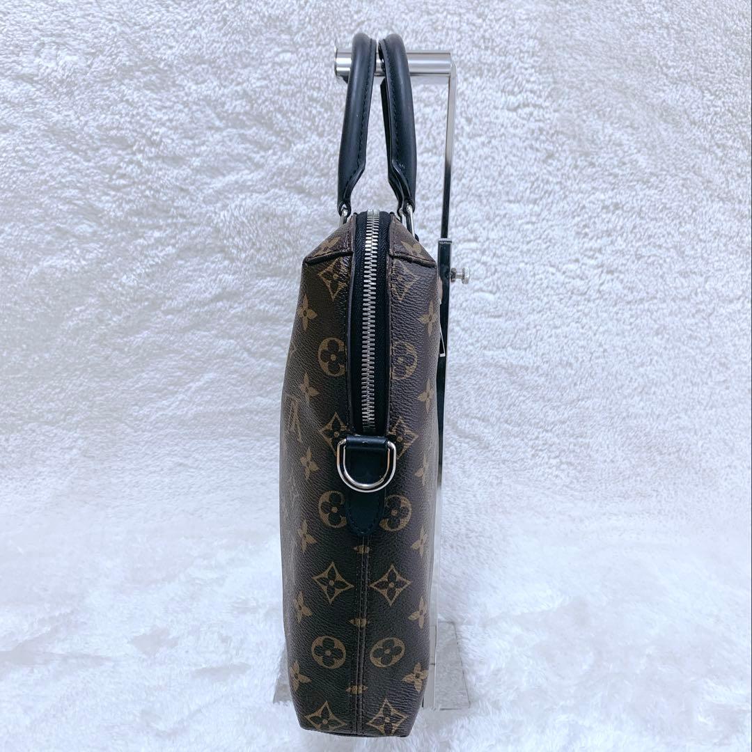 極美品 ♪ ルイヴィトン モノグラム マカサー ポルトドキュマン ジュール A4