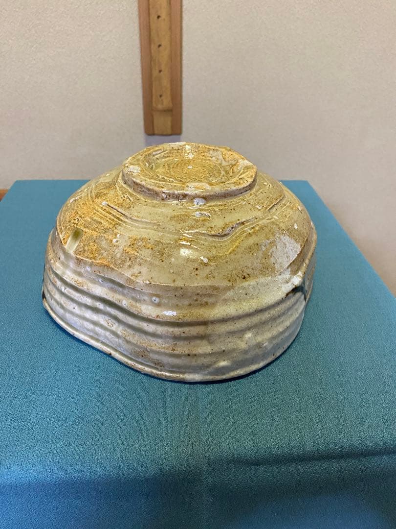 茶道具/片口菓子鉢 加藤光右衛門作 山十窯 美濃伊賀焼 共箱