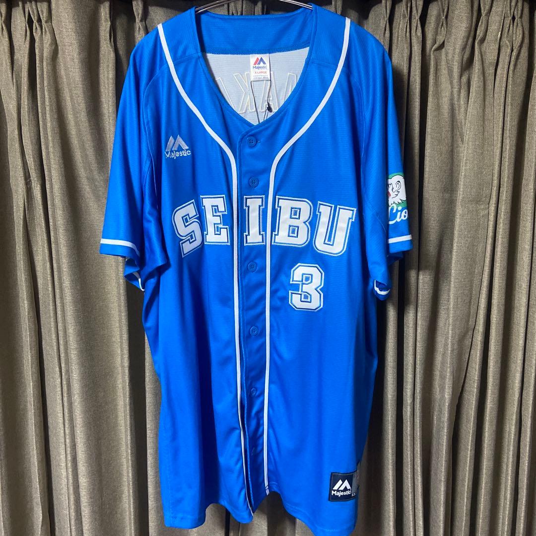 山川穂高ユニフォーム　新品未使用　XLARGE タグ付き　3枚まとめ売り