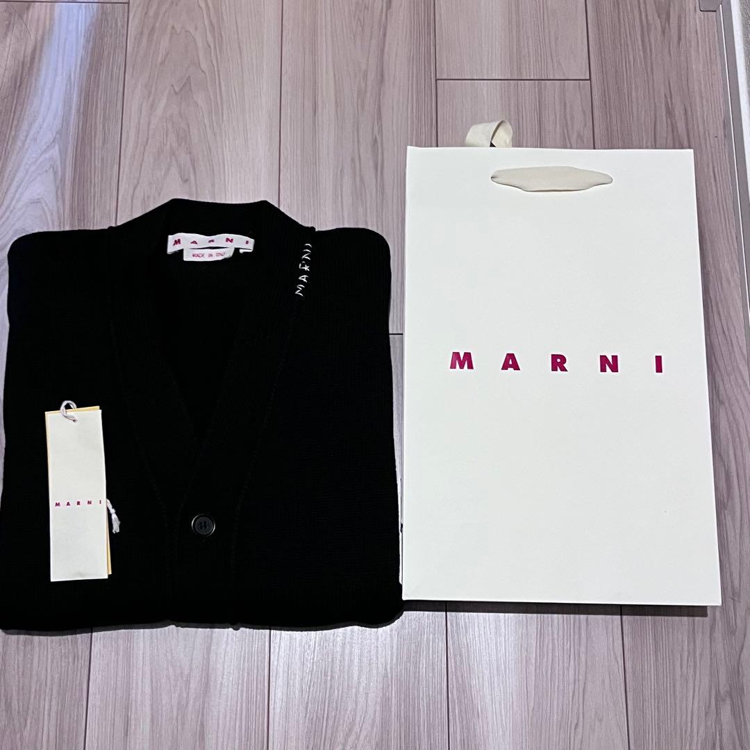 MARNI 25FW 定番コットンダメージニット