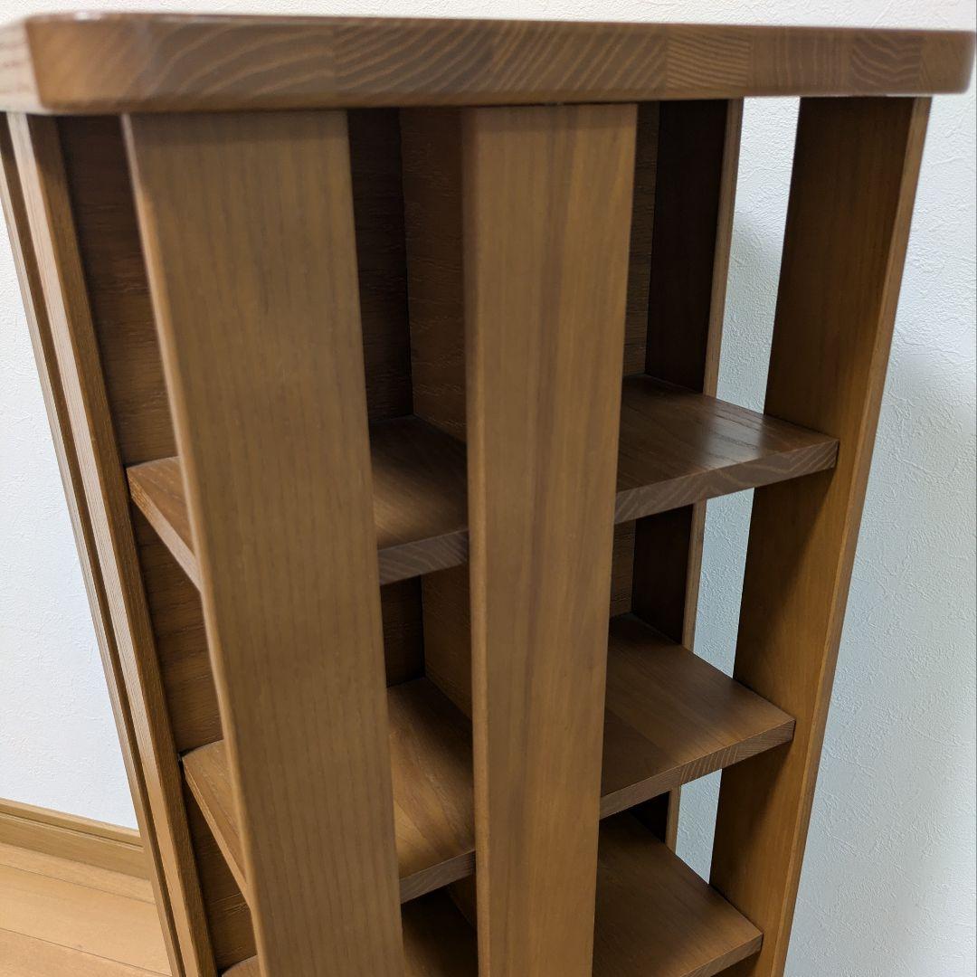 ICO アメリカ製 回転式CDラック 収納コレクション アンティーク