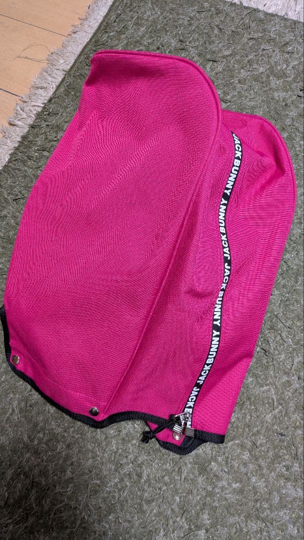 人気 新品同様 ジャックバニー スタンド キャディバック ピンク