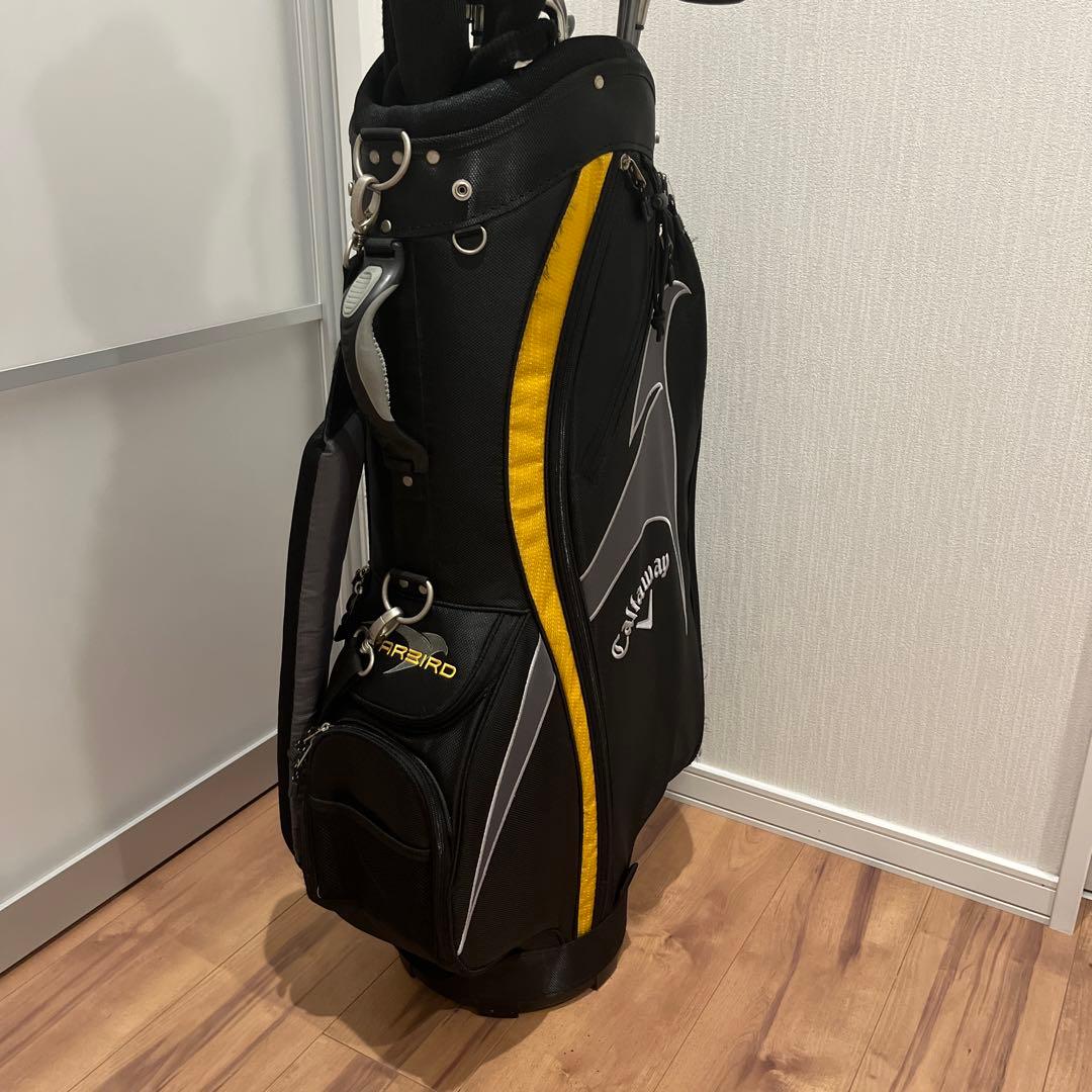 Callaway Hybrid キャディバッグ ブラック/イエロー