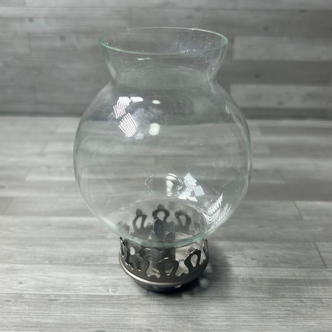 フランス製 アンティーク ヴィンテージ オイルランプ エタン ピューター製