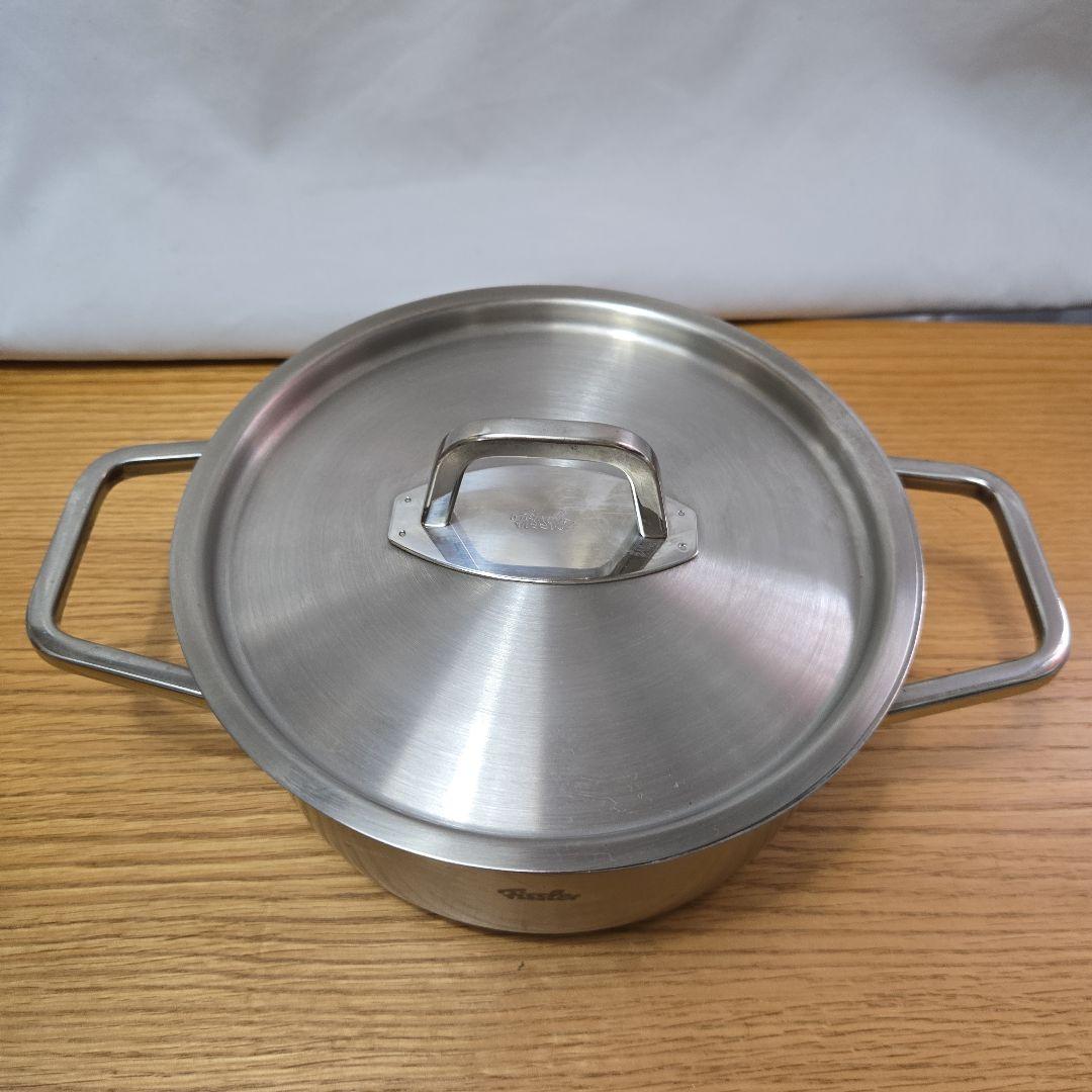 Fissler ステンレススチール 片手鍋 16cm 両手鍋　１８cm