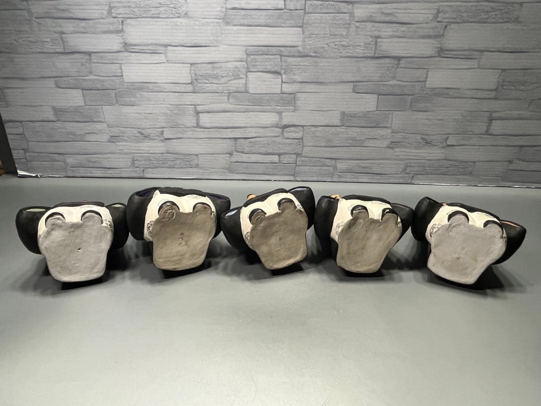 希少！昭和初期　堤人形　10体　明治節人形　雛人形　土人形