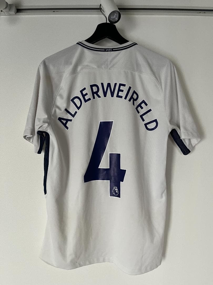 【黄金期】 アルデルヴァイレルト　Mサイズ　トッテナム 17-18　ホームユニ