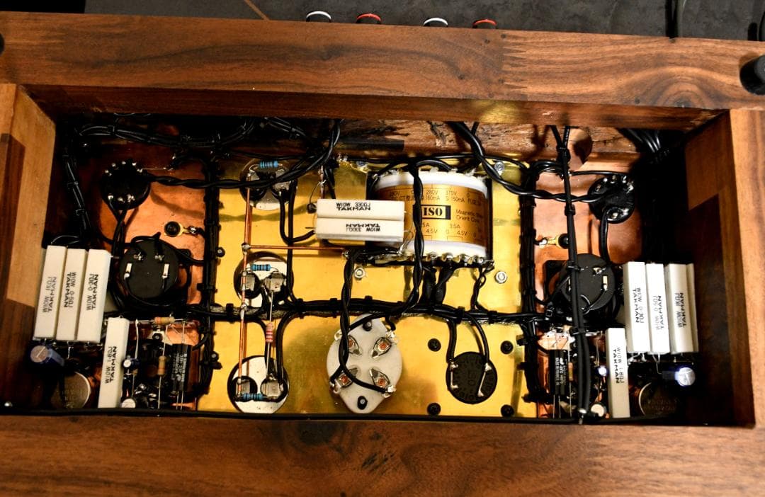 音門 205D/45/2A3 コンパチ SE 真空管アンプ 無帰還