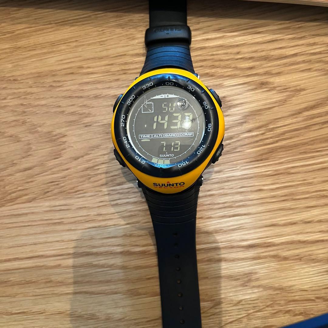 ゆ*。様 美品　スント　VECTOR ヴィクター　イエロー　アウトドア　黄色　廃