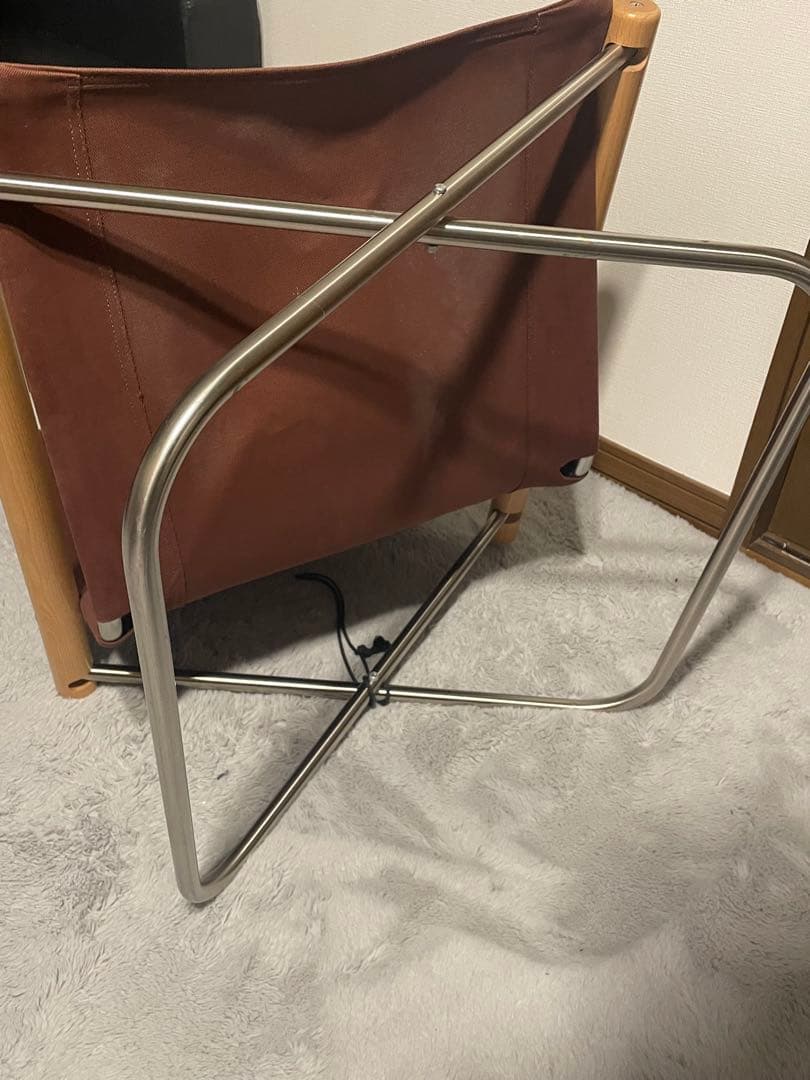 ニーチェアX ナチュラル タグ無し Nychair 折りたたみ椅子 ②