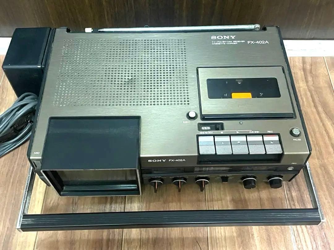 SONY ソニー ラジカセテレビ FX-402A 1978年
