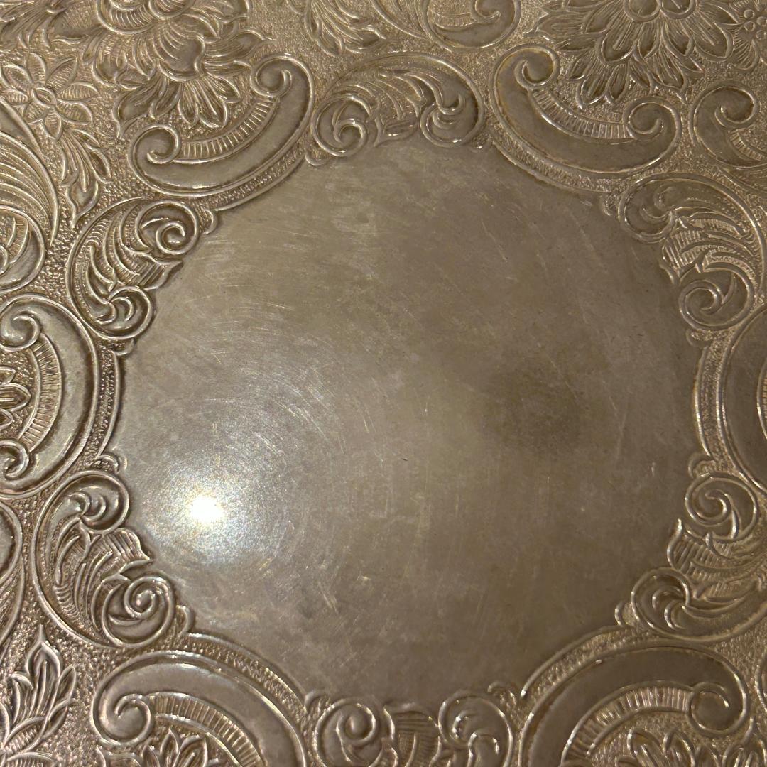 【アウトレット】♥Barker Ellis　シルバープレート　３枚セット