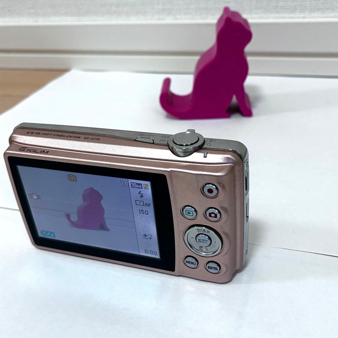 カシオ CASIO EXILIM EX-Z270 ピンク デジカメ