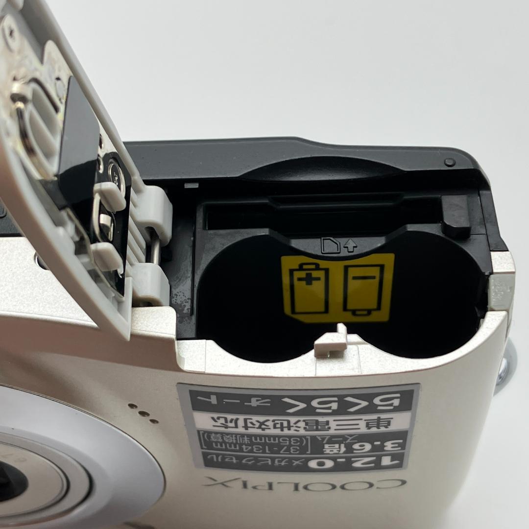 【極美品 動作確認済み】Nikon COOLPIX L22 コンパクトデジカメ